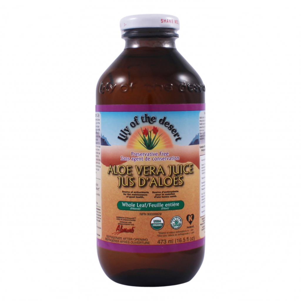 Aloe Vera Juice Whole Leaf - Gls