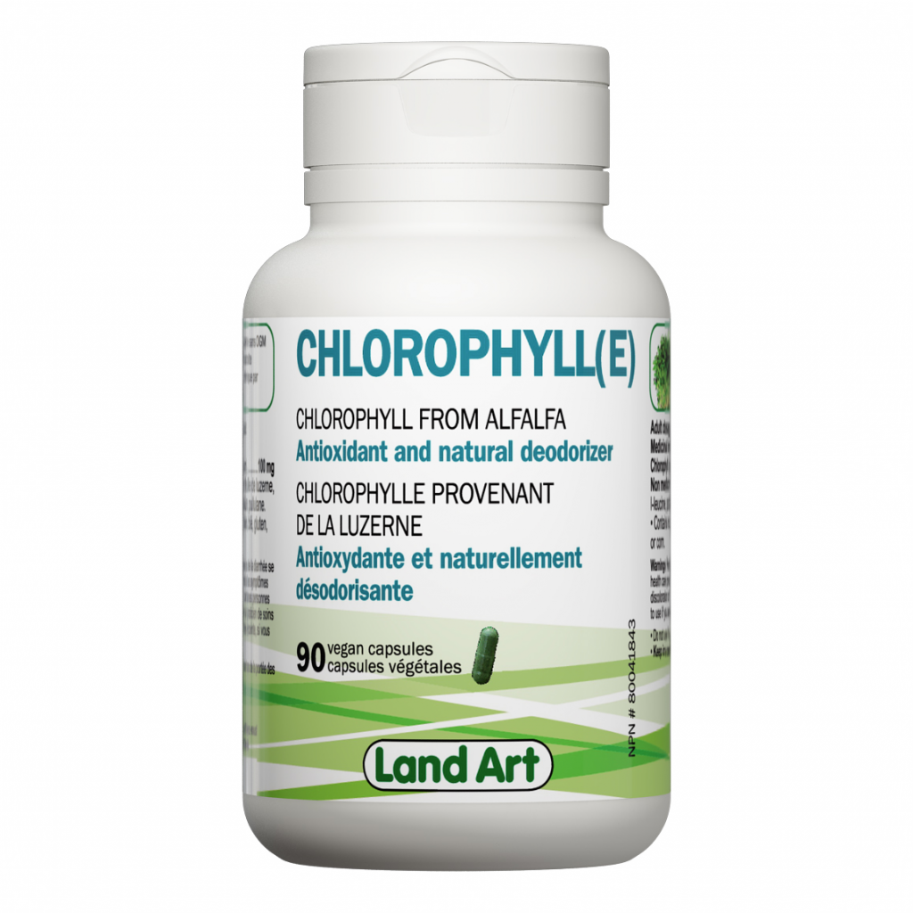 Chlorophyll capsules