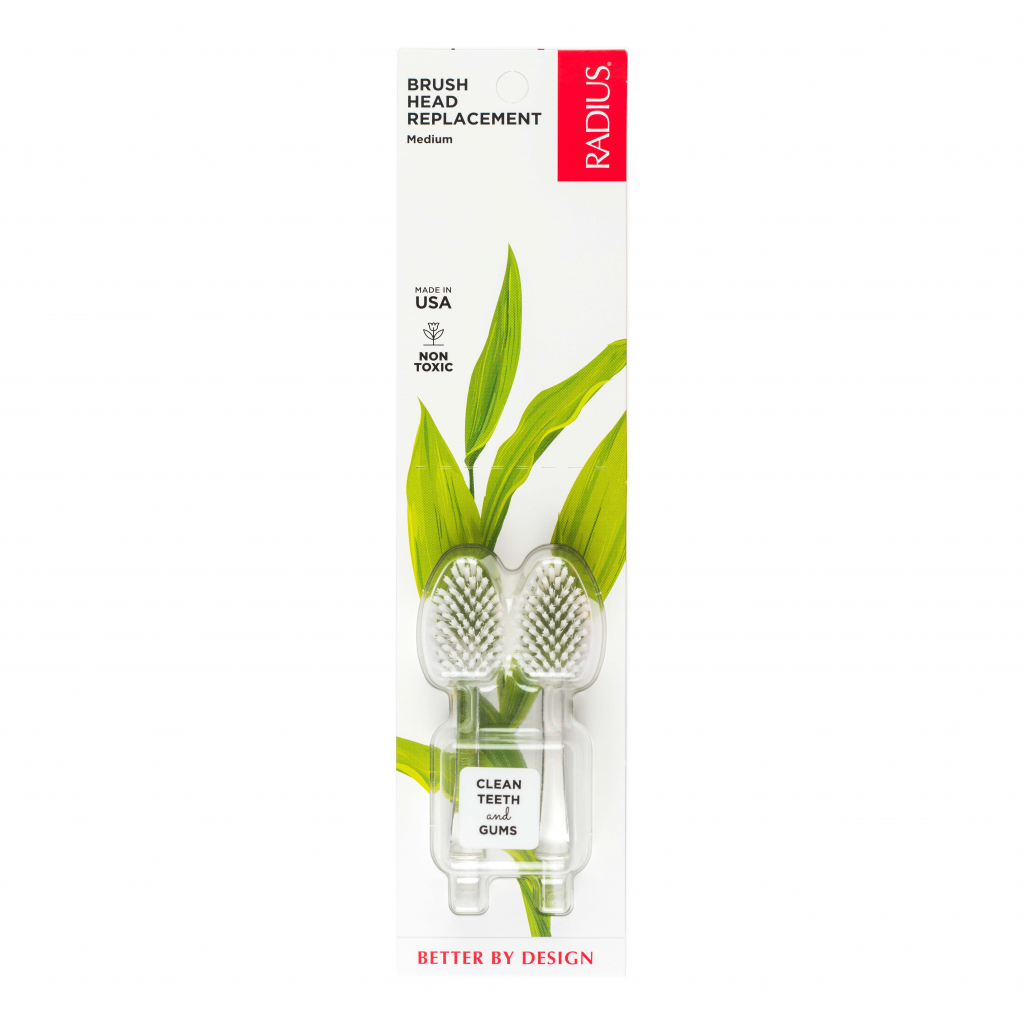 Replacement Head 2-Pack, Medium