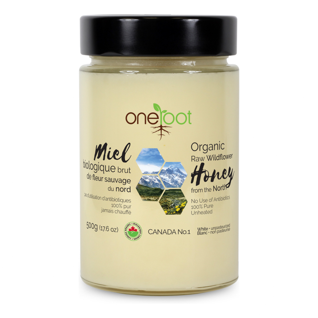 Organic Raw Wildflower Honey
