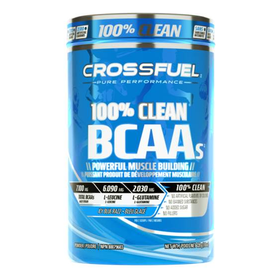100% Clean BCAA's Blue Raspberry