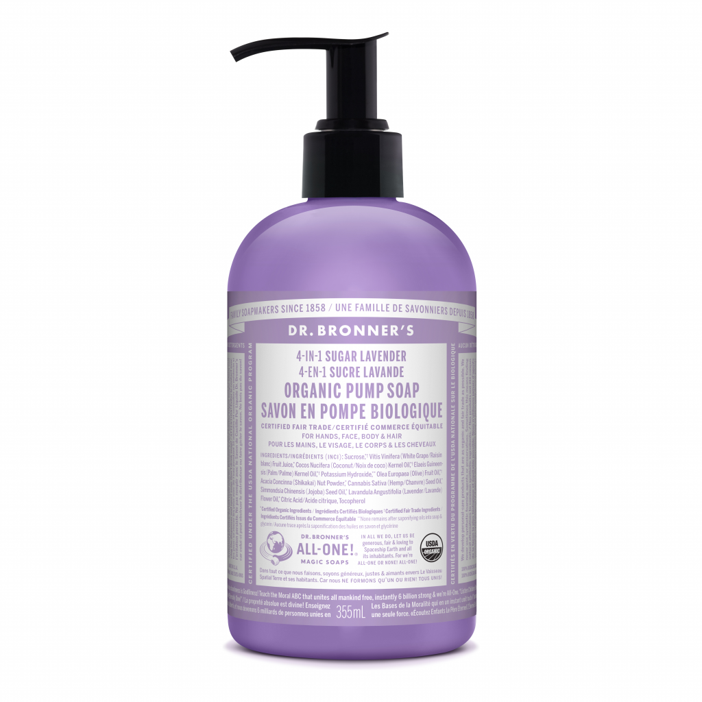 Lavender Sugar Pump Soap