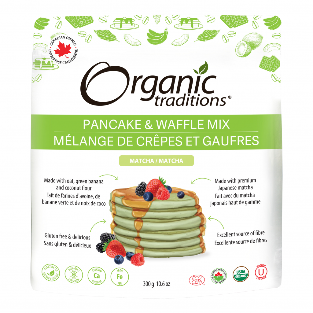 Pancake And Waffle Mix- Matcha