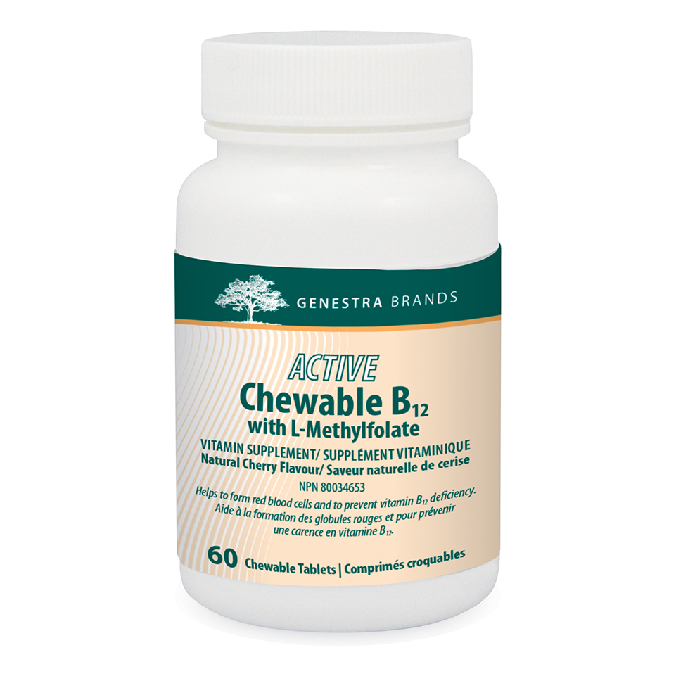 Active Chewable B12+L-Methylfolate