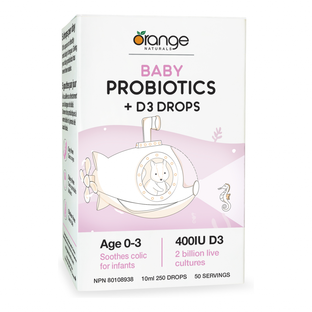 Baby Probiotics + D3 Drops
