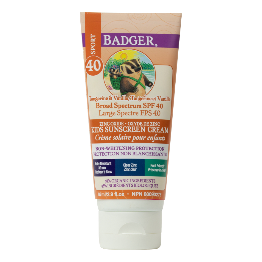 SPF 40 Kids Clear Zinc Sunscreen