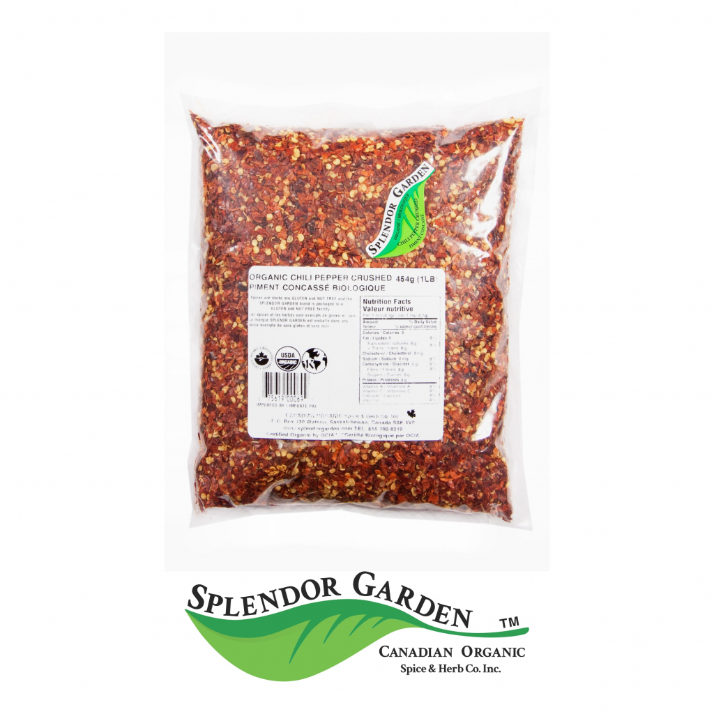 Organic Chilli Pepper Crushed