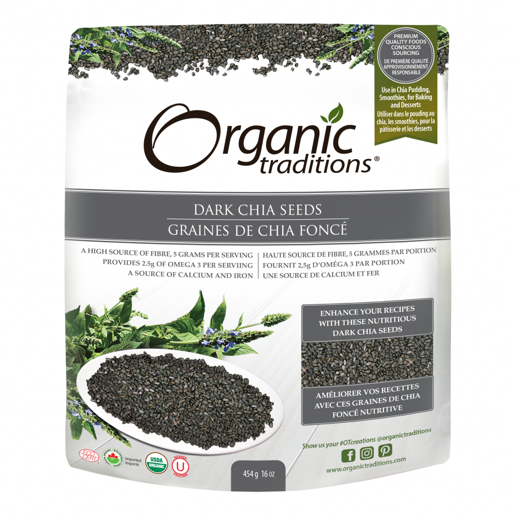 Chia Seeds, Dark Whole
