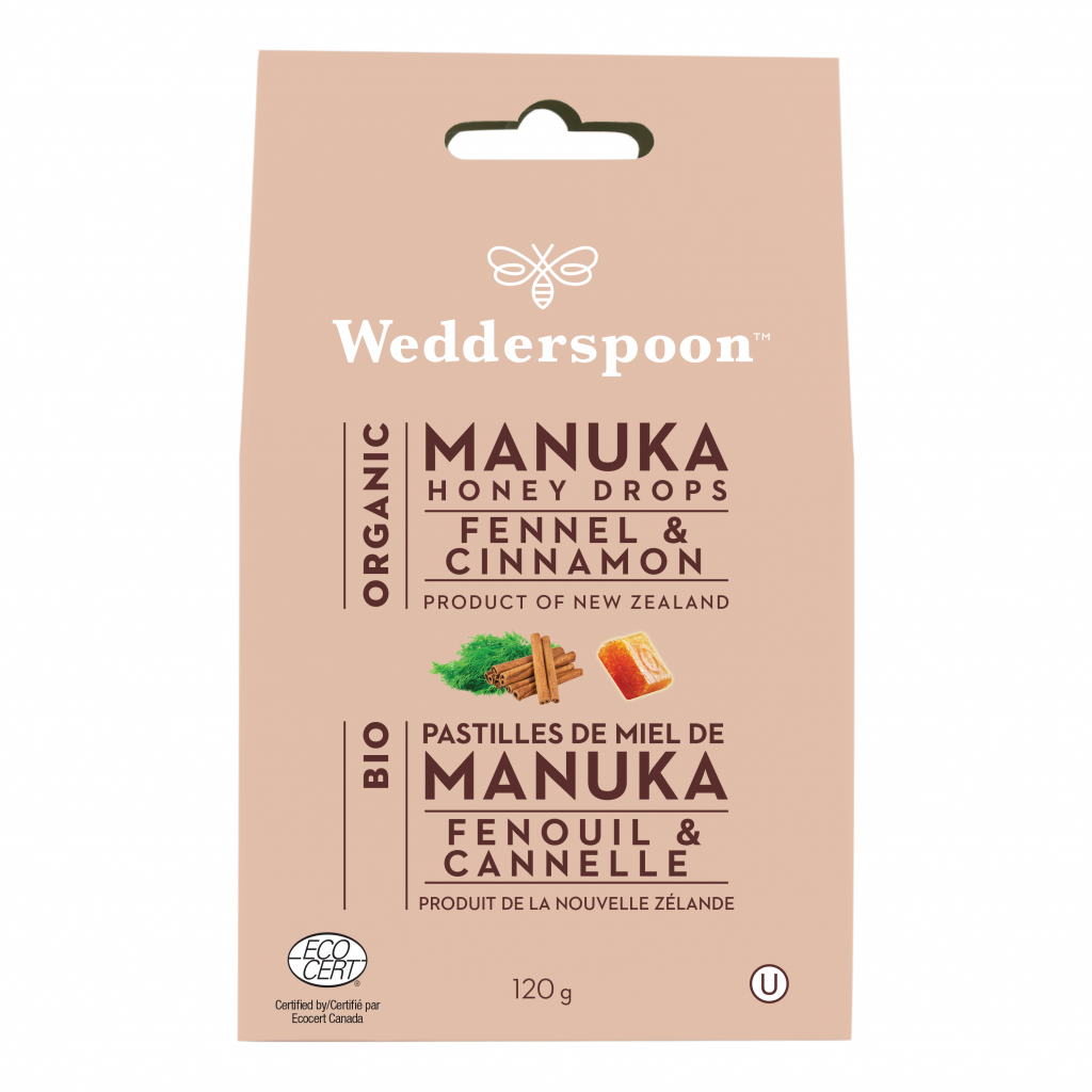 Org Manuka Honey Drop Fennel&Cinn