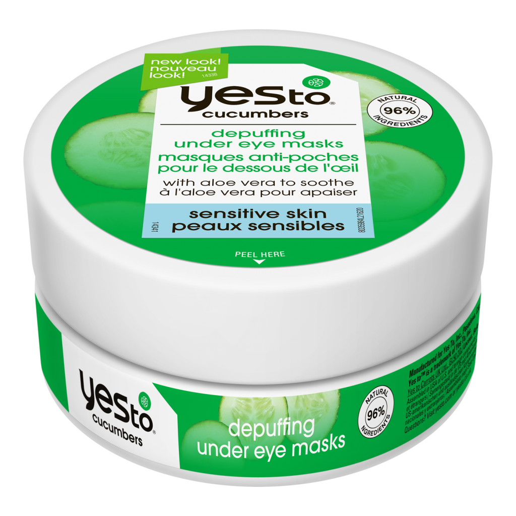 Cucumbers Eye Masks Jar