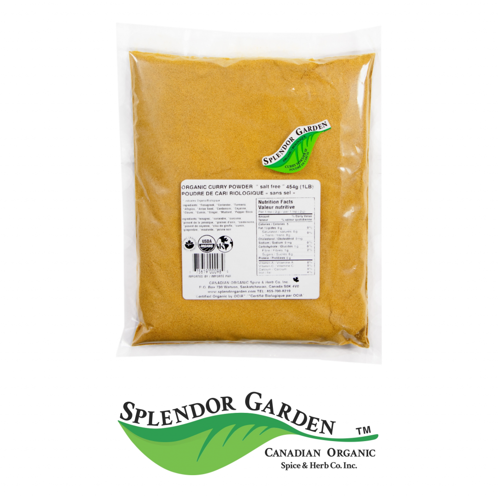 Organic Curry Powder 'salt-free'