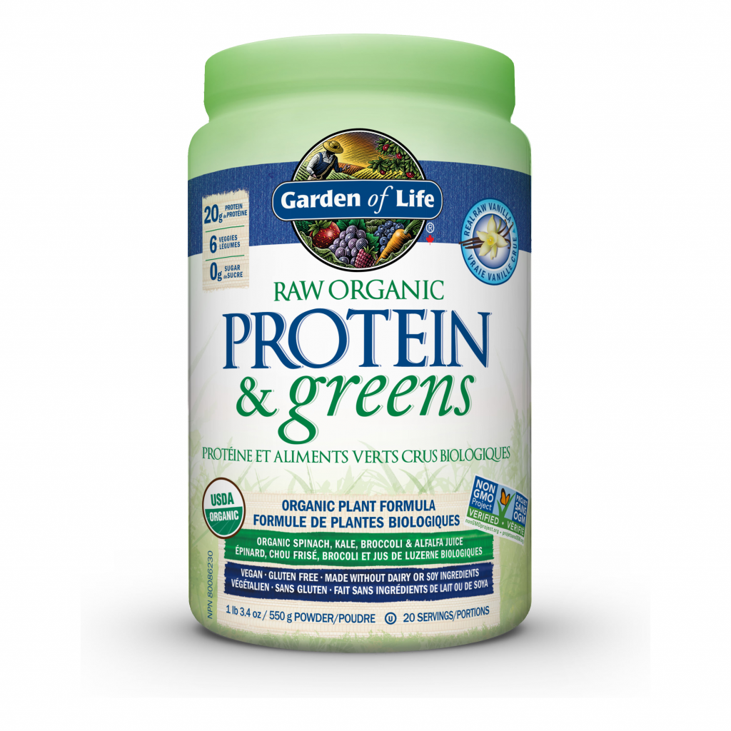 Raw Org. Protein & Greens - Vanilla