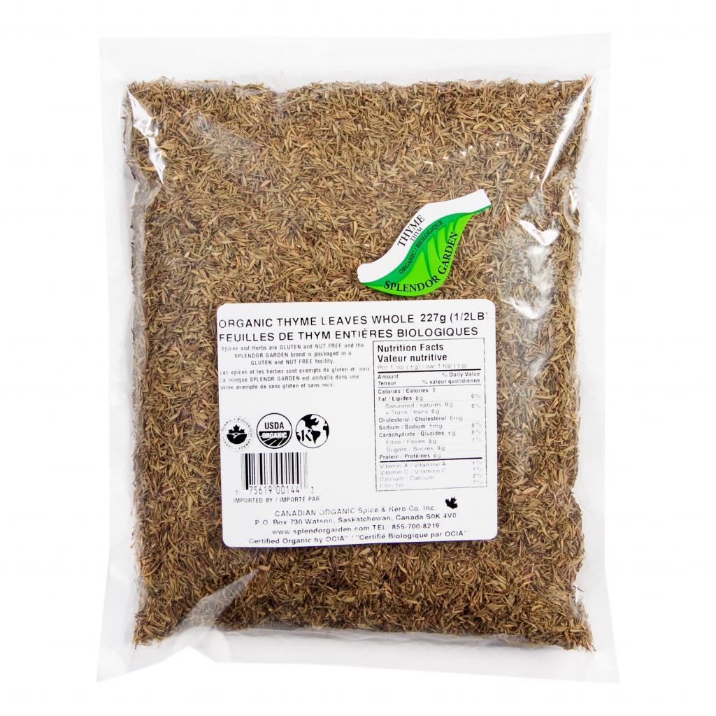 Organic Thyme Leaves Whole