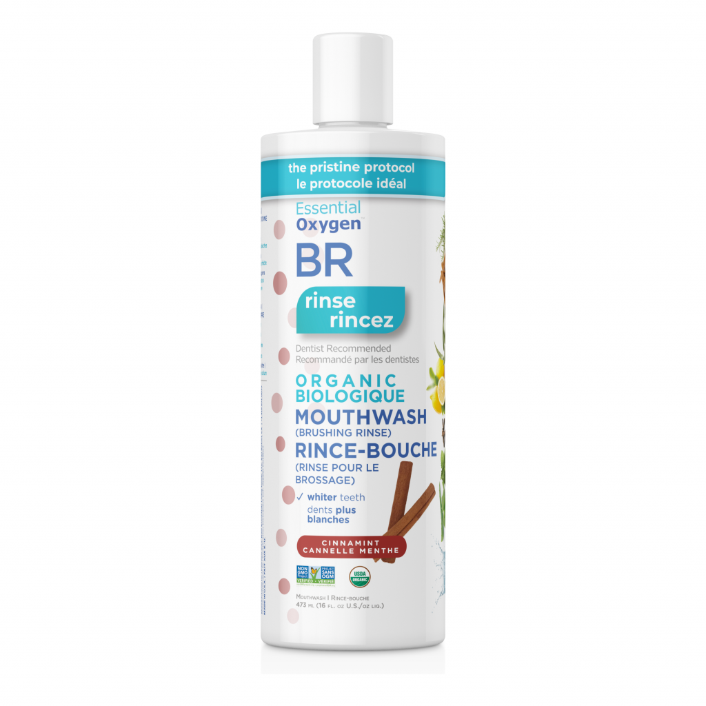 Step 1 Org Brushing Rinse Cinnamint