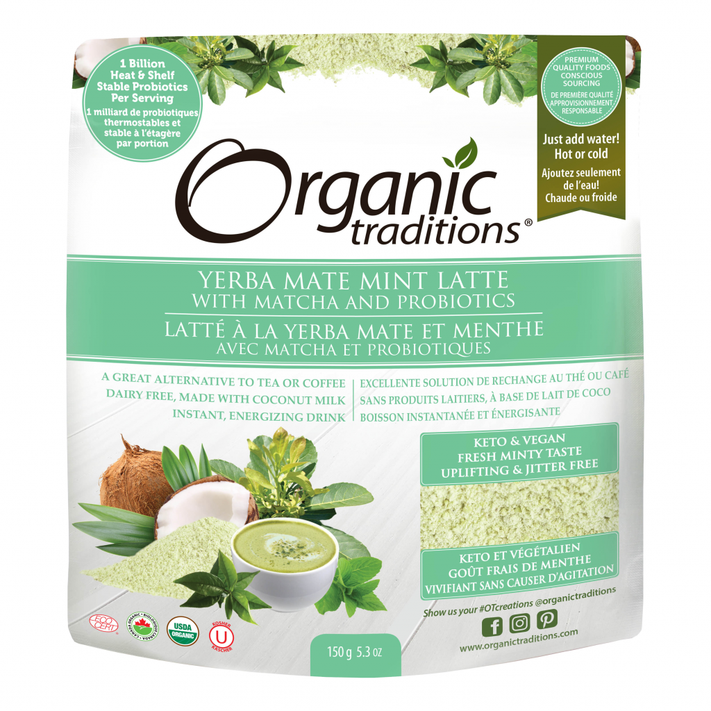 Yerba Mate Mint Latte