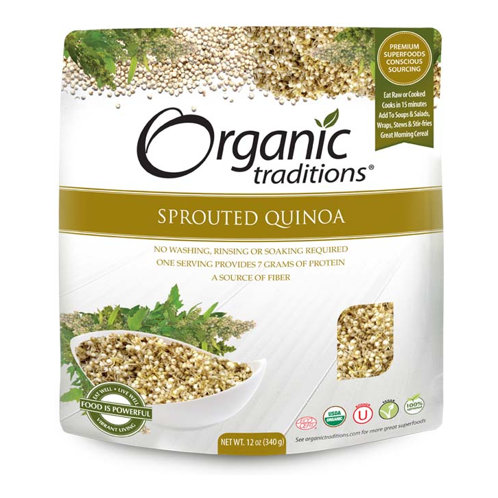 Sprouted Quinoa