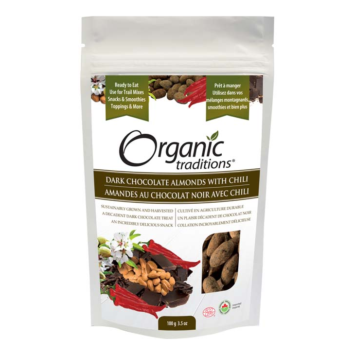 Almonds, Dark Chocolate With Chili