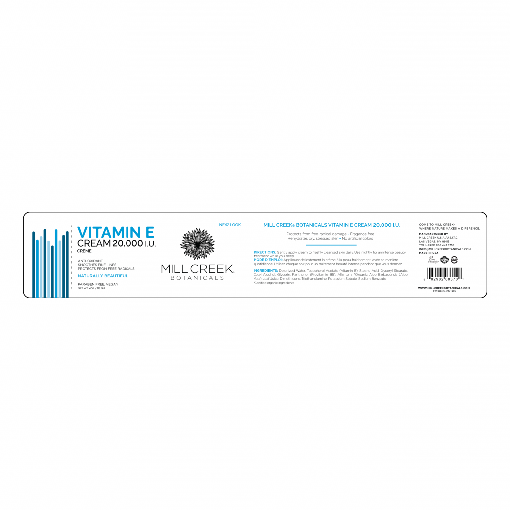 Vitamin E Cream 20,000 IU