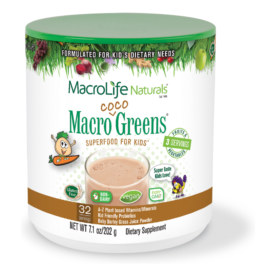 Jr. Macro Coco Greens canister