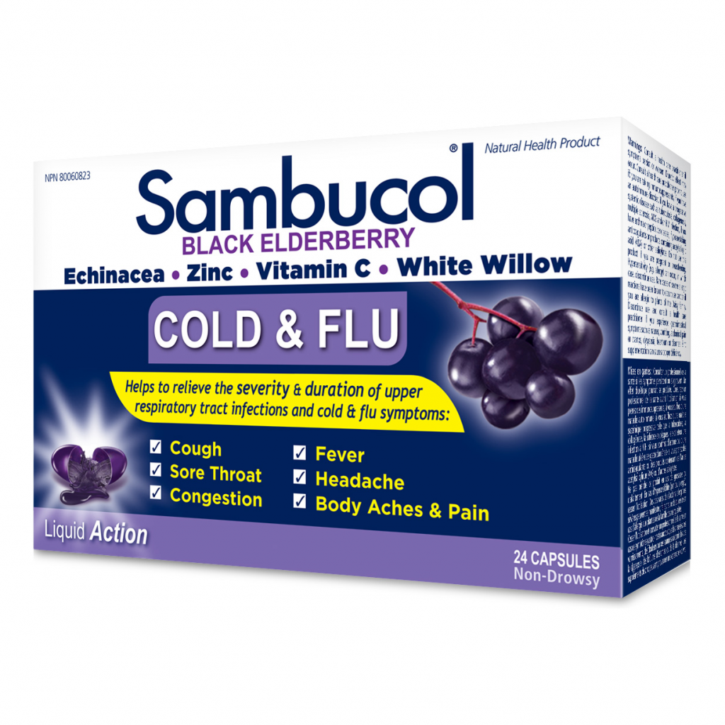 Sambucol Cold & Flu Capsules