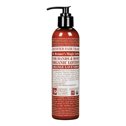 Orange Lavender Organic Lotion