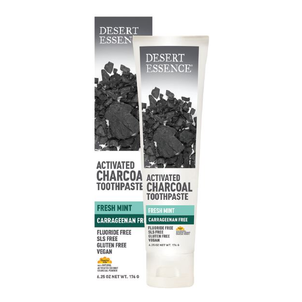 Activated Charcoal Toothpaste Carrageenan Free