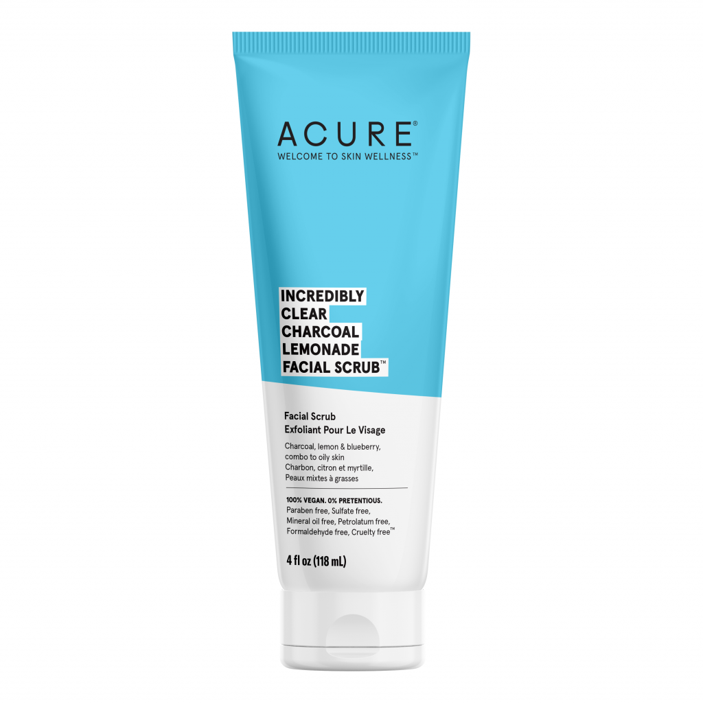Clear Charcoal Facial Scrub