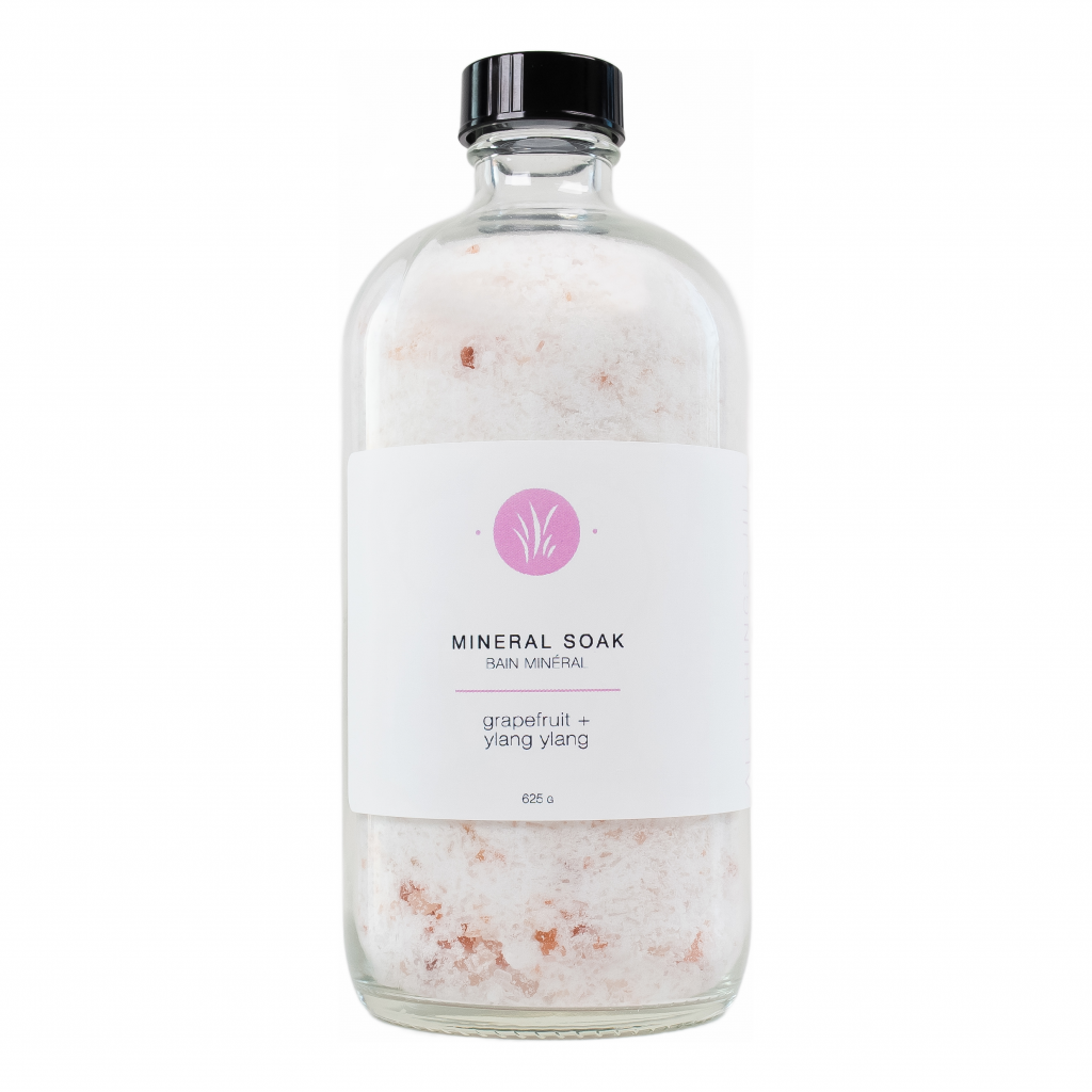 Mineral Soak: Grapefruit + Ylang
