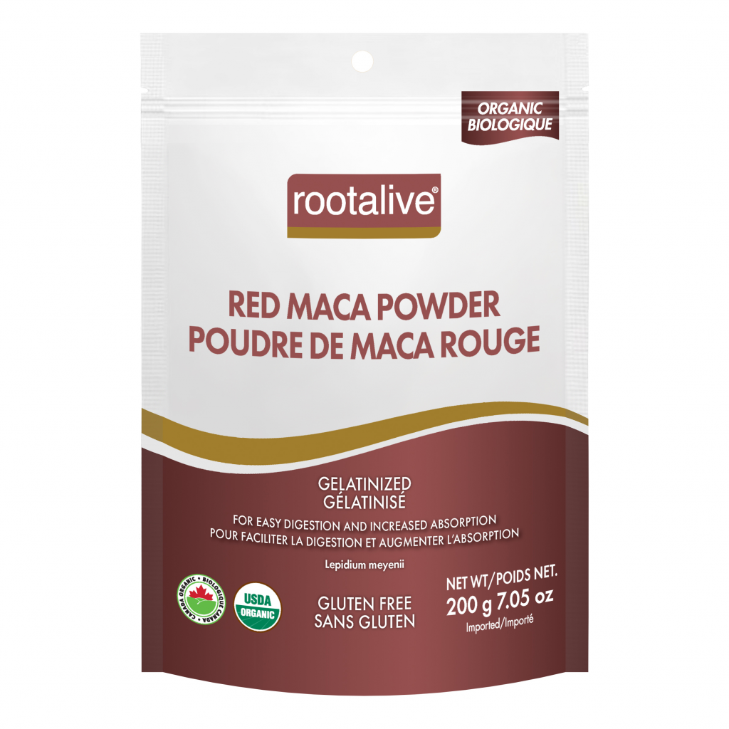Organic Gelatinized Red Maca Pwd