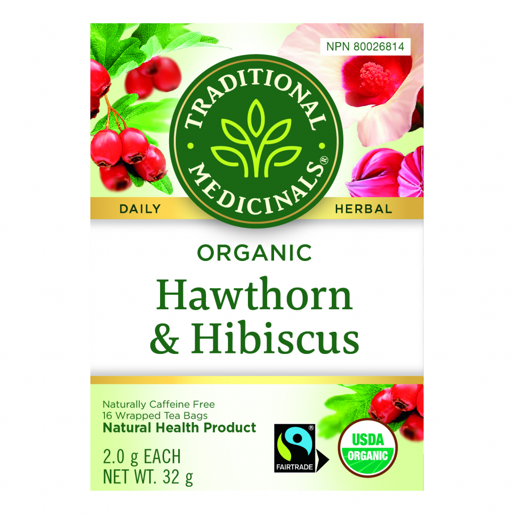 Organic Hawthorn With Hibiscus