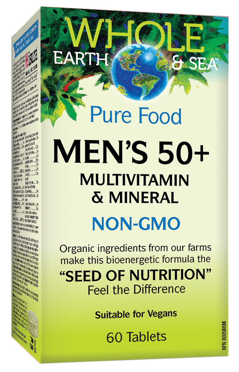 Whole Earth & Sea® Men's 50+ Multivitamin & Mineral   60 Tablets