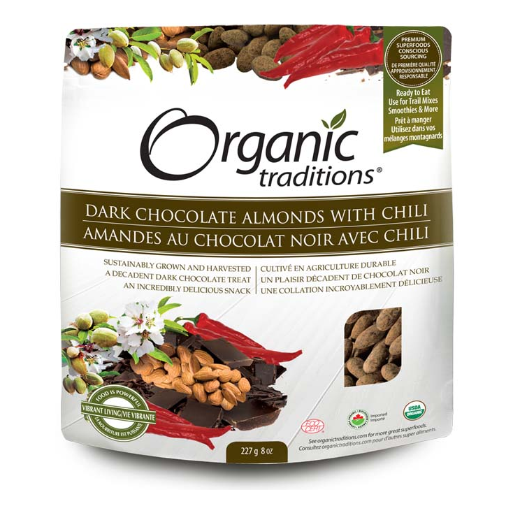Almonds, Dark Chocolate With Chili