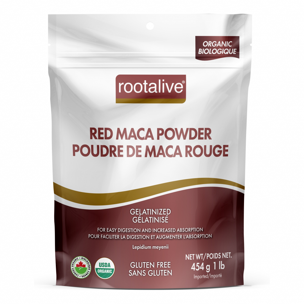 Organic Gelatinized Red Maca Pwd
