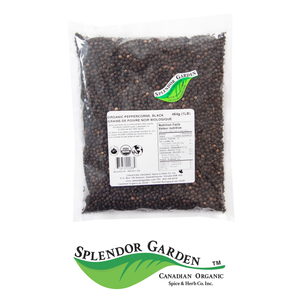 Organic Peppercorn Black
