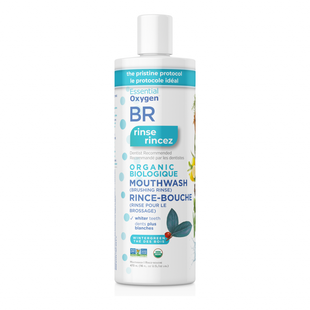Step 1 Org Brushing Rinse Wntrgrn