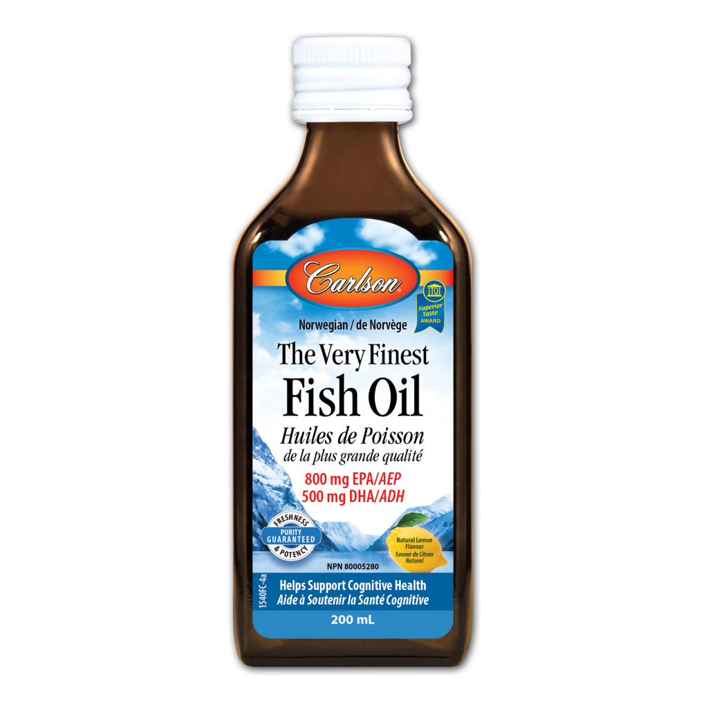 The Very Finest Fish Oil - Lemon