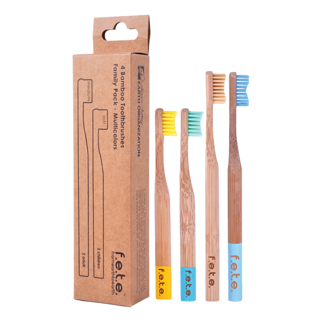 Toothbrush Fantastic Family 4-Pack