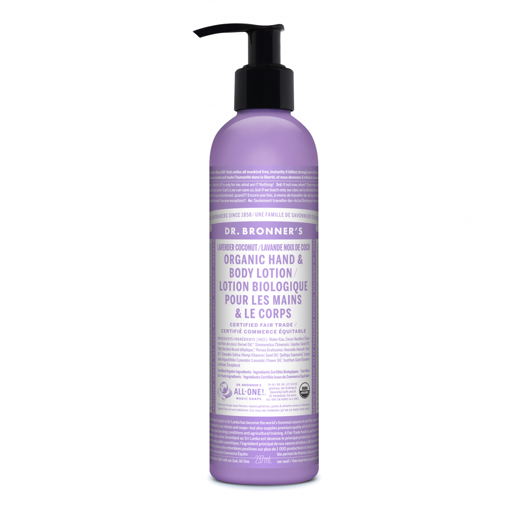Lavender Coconut Organic Lotion