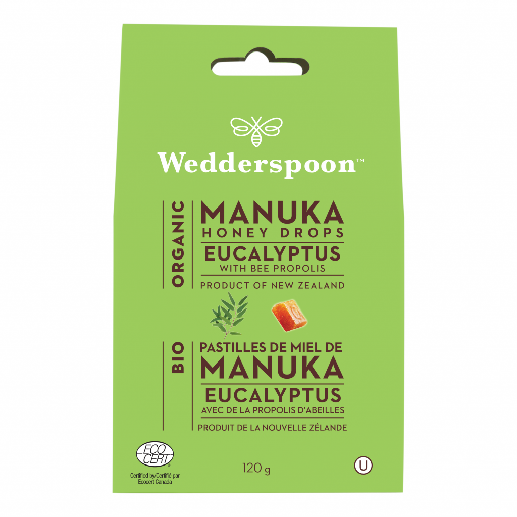 Org Manuka Honey Drops Eucalyptus