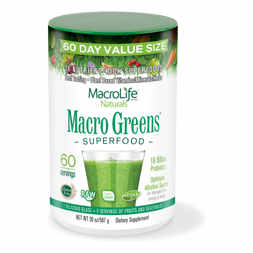 Macro Greens Canister 60 SRV -Value