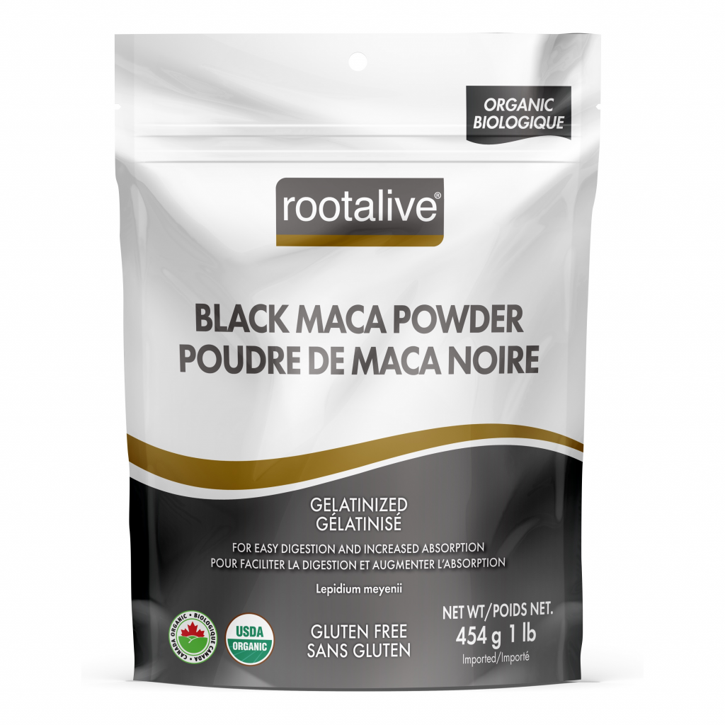 Organic Gelatinized Black Maca Pwd