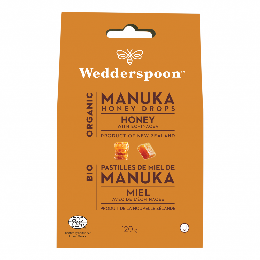 Org Manuka Honey Drops Echinacea