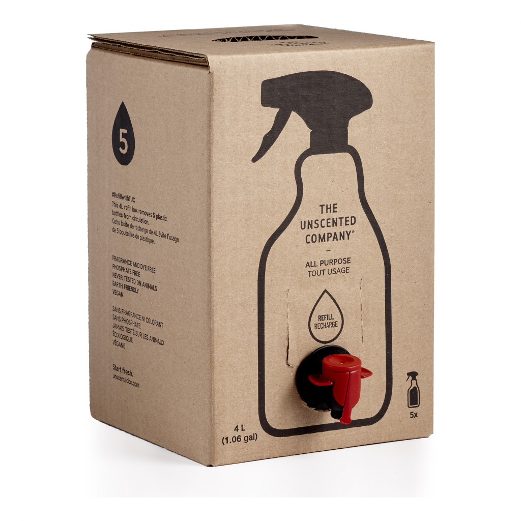 Unscented All Purpose Refill Box 4L