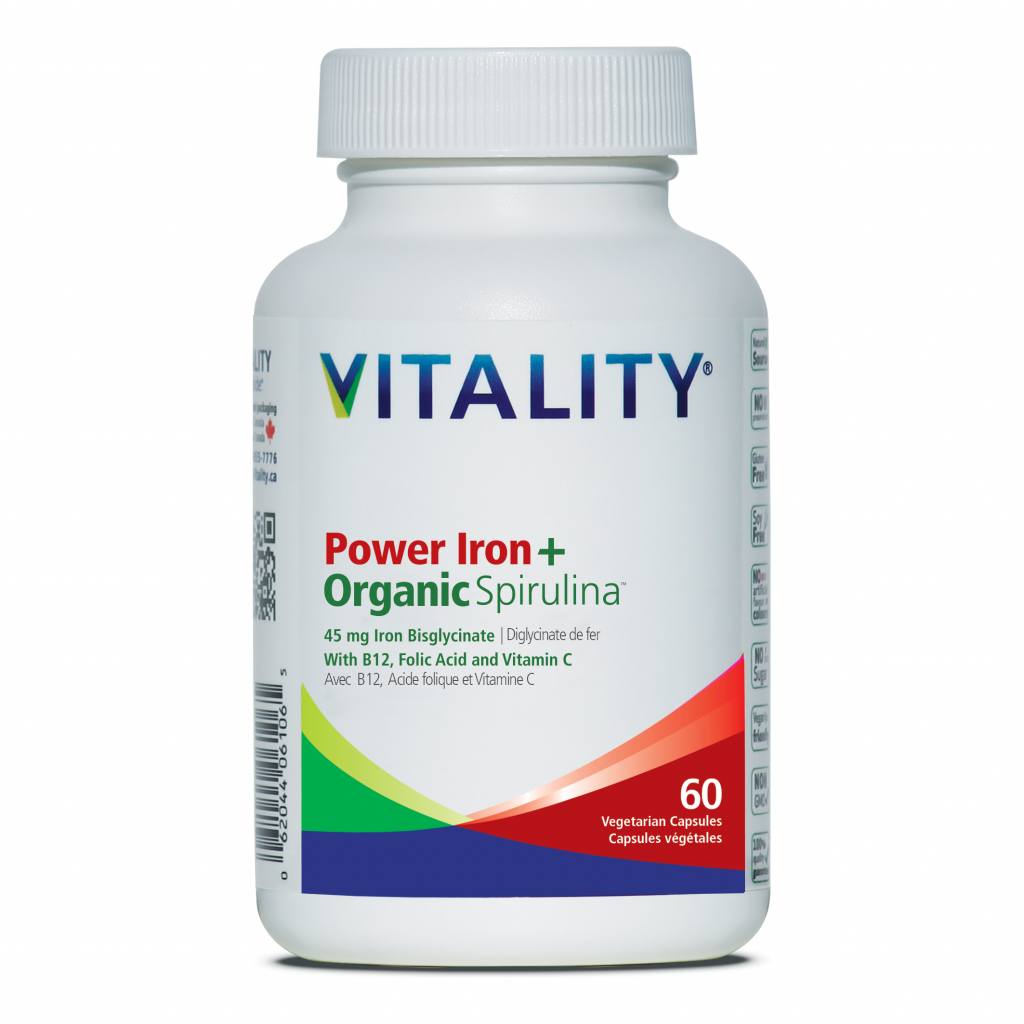 Power Iron+Organic Spirulina