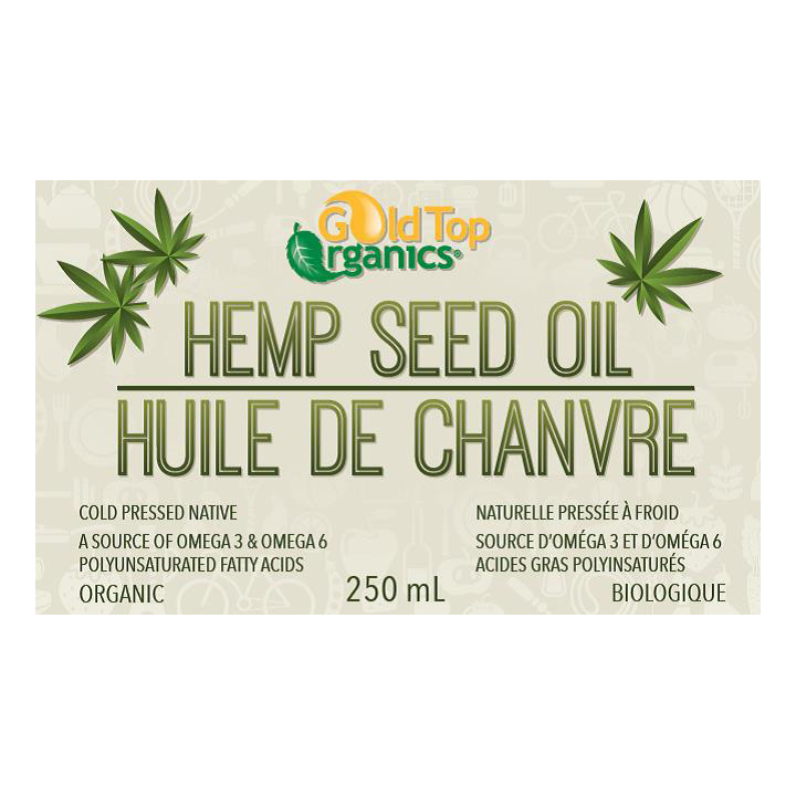 Organic Hemp Oil 250ml
