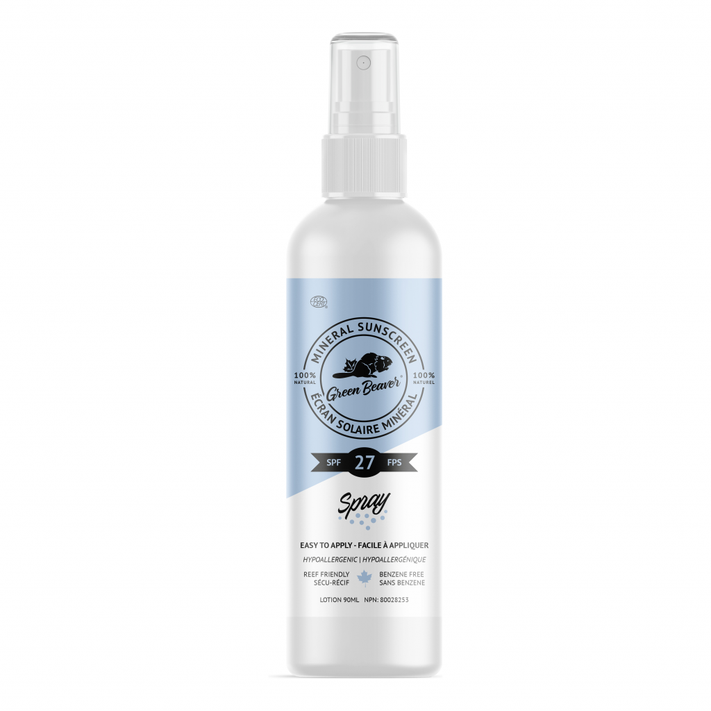 SPF 27 Natural Sunscreen Spray