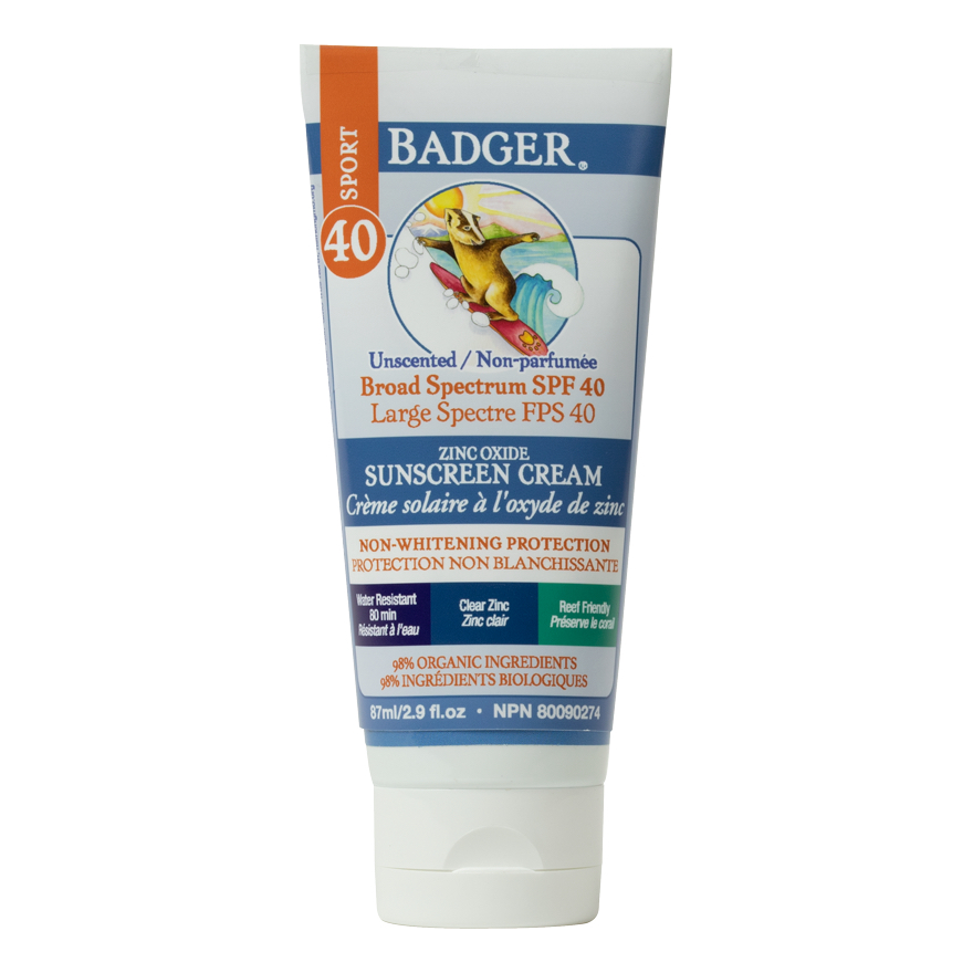 SPF 40 Sport Clear Zinc Sunscreen