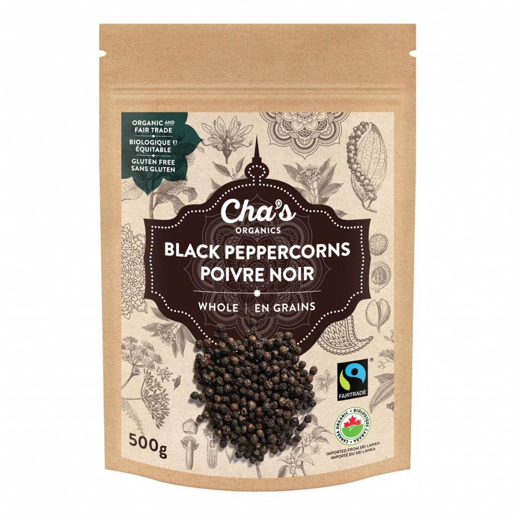 Whole Black Peppercorns