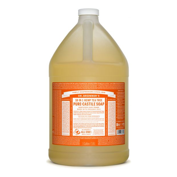 Tea Tree Pure-Castile Liquid Soap