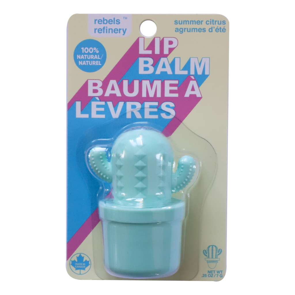 Cactus Lip Balm Green Blister
